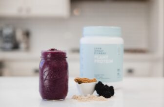 PB&J Protein Smoothie – Love Sweat...